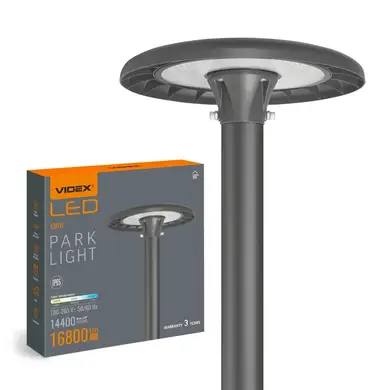 LED фонарь уличный SLP01 IP65 Videx 120W 16800Lm 3000/5000/6500K 220V (VL-SLP01-120B)