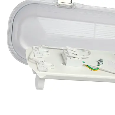 LED светильник IP65 линейный под лампу 2хТ8 Videx 1,2М 220V (VL-BNW-T8122G)