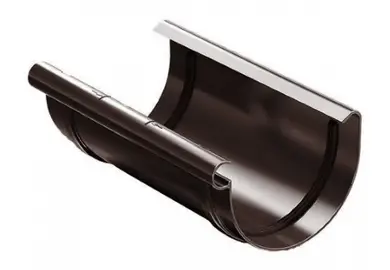 Соединитель желоба ProAqua система 150/110 RAL 8017 Светло-коричневый
