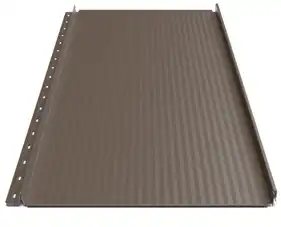 Кликфальц Будсервис "Премиум" П5 Pladur wrinkle mat Thyssen krupp 0.50 mm RAL 8019 Коричневый