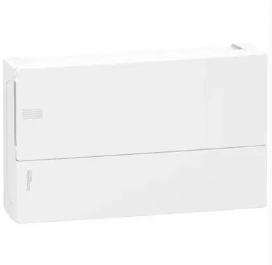 Щит пластиковий Schneider Electric ЩРН-П-18 мод зовн.уст. IP40 білі двері Resi9 (C2)