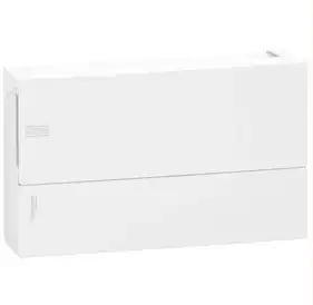 Щит пластиковий Schneider Electric ЩРН-П-18 мод зовн.уст. IP40 білі двері Resi9 (C2)