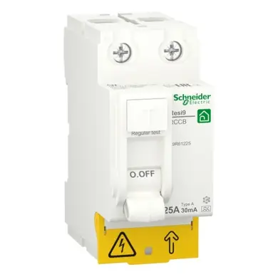 Дифференциальный реле Schneider Electric 2-п. RESI9 25A  А 30mA (C2)