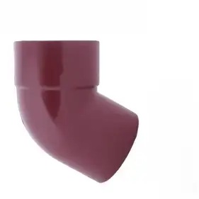 Колено PROFIL 67° система 90/75 RAL 3005 Красный