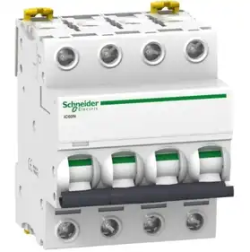 Автоматичний вимикач Schneider Electric 4-п. IC60N 50А C (6кА) (C3)