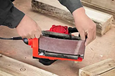 Машина шлифовальная ленточная сеть STARK BS-1010 1010Вт, 76х533мм, 120-230м/хв