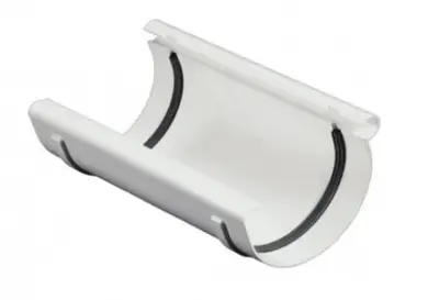 Соединитель желоба ProAqua система 150/110 RAL 9010 Белый