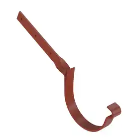 Кронштейн ринви зігнутий BRYZA BRYZA STAL система 125/90 Цегляний (RAL 8004)