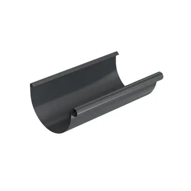 Желоб BRYZA BRYZA STAL система 125/90, 3м Графит (RAL 7021)