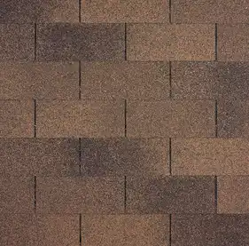 Битумная черепица IKO Superglass 3T с тенью 53 Autumn Brown