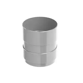 Муфта труби Galeco PVC система 150/100 RAL 7038 Світло-сірий 