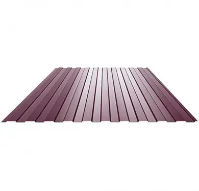 Профнастил GOOD ROOF ПС-8 Поліестер Printech 2-D Китай, 0,38-0,40 мм RAL 3005 Вишневий