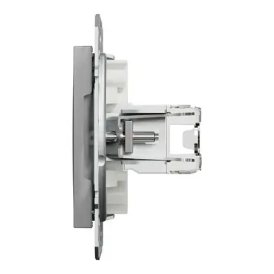 Розетка Schneider Electric комп. RJ-45 внутр. "ASFORA" без рамки алюм. (C1) 