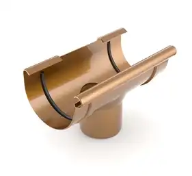 Лійка BRYZA система 125/90 Мідний (62-047)