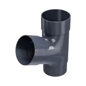 Трійник Regenau 67,5° система 125/80 RAL 7024 Графітовий