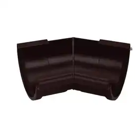 Угол внутренний Galeco PVC система 130/80 135° RAL 8019 Темно-коричневый
