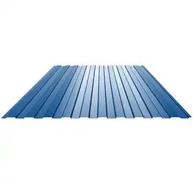 Профнастил GOOD ROOF ПС-8 Матполиестер Германия Zn225, 0,50 мм RAL 5010 Светло-синий