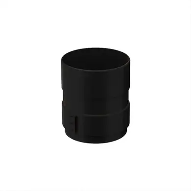 Муфта трубы Galeco PVC система 130/80 RAL 9005 Черный