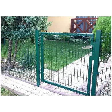 Хвіртка Завод Центр - Сітка Заграда Стандарт ОЦ+ППЛ 1530 мм RAL 6005
