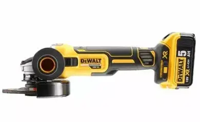 Шлифмашина угловая аккумуляторная DeWALT DCG405P2