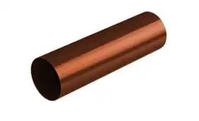 Труба 1 м.п. Galeco Stal система 135/100 RAL 8004 Кирпичный