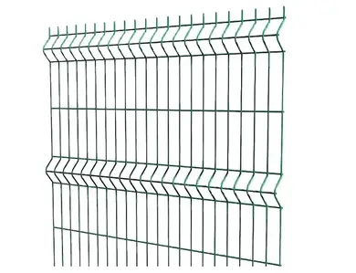 Сітка секція Стандарт колор ASTRA оц+ПП ø 4/4 (200х50) мм 1,73х2,5 м. Ral 6005