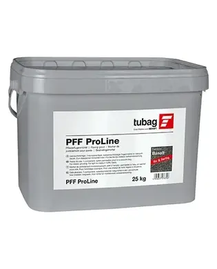 Розчин для заповнення швів бруківки водонепроникний Tubag PFF 25 кг, базальт
