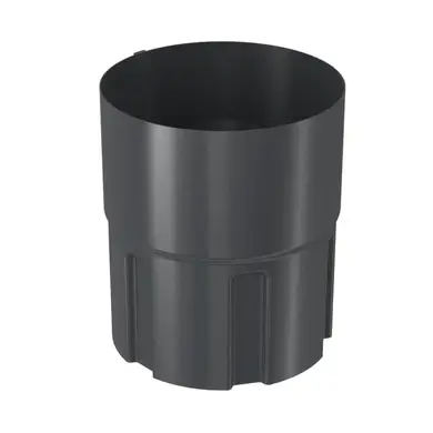 Муфта труби BRYZA BRYZA STAL система 150/100 Графіт (RAL 7021)