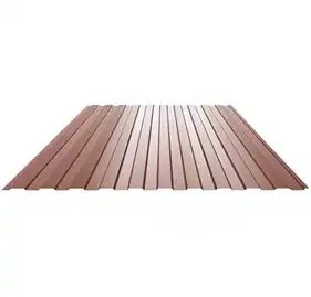 Профнастил GOOD ROOF ПС-8 Матполиестер Италия/Бельгия/Польша Zn225, 0,50 мм RAL 8004 Терракот