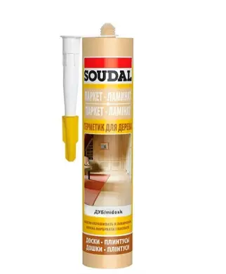 Герметик для дерева Soudal дуб /mіdoak/ 280мл