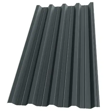 Профнастил Tilе НС-57 поліестер U.S.Steel 0.45 mm RAL 7016 Графіт