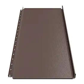 Клікфальц RUUKKI Classic Design 355 C/M + Sound ins. Green Coat Pural mat BT 0,50 мм RR887 Каштан