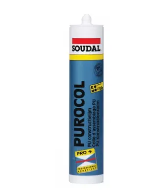 PROF Клей конструкционный полиуретановый Soudal PUROCOL 310мл