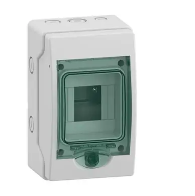 Щит пластиковый Schneider Electric ЩРН-П-4 мод IP65 наружн. прозрачная дверца Mureva (C2)