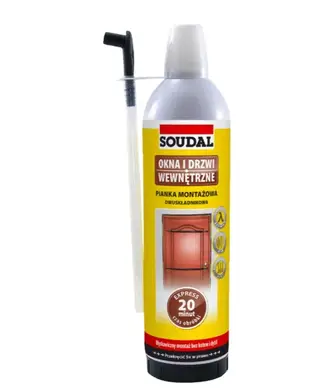 Пена двухкомпонентная Soudal Soudafoam 2k 400мл