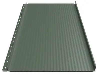 Клікфальц Будсервіс "Преміум" П5 Pladur wrinkle mat Thyssen krupp 0.50 mm RAL 6020 Зелений