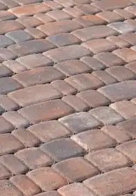 Тротуарная плитка Золотой Мандарин Старый город 80 Тоскана фаска комплект камней
