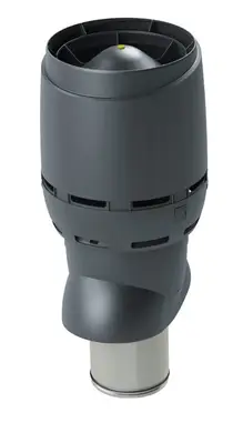 Вентилятор VILPE FLOW Еco 200 Р/500 сірий