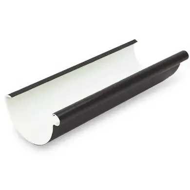 Ринва Galeco PVC система 90/50, 3 м.п. RAL 7021 Графітовий