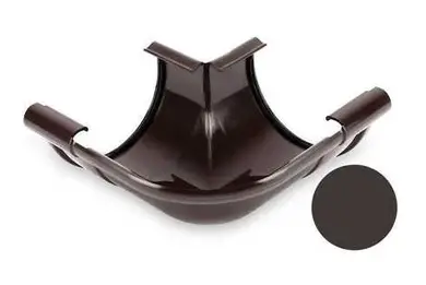 Кут зовнішній Galeco PVC система 50/90 90° Темно-коричневий