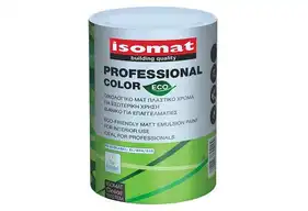 Матовая эмульсионная краска Isomat ISOMAT PROFESSIONAL COLOR ECO 0,75 л, белый