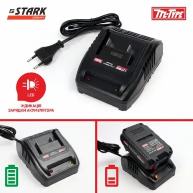 Вібратор для плитки акум. STARK STARK BTV-21-123 20-21В, 123мм, 60кг