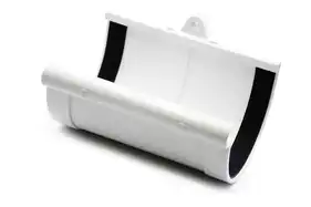 Муфта ринви RainWay система 130/100 RAL 9003 Білий