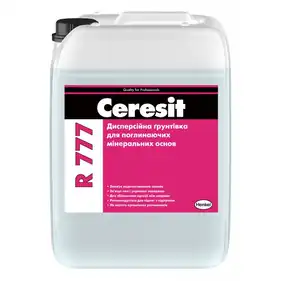 Грунтовка глубокопроницаемая концентрат Ceresit R777 10 л