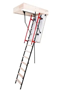 Чердачная лестница ОМАN Polar Plus комбинированная 3-секционная Н280см 120х70см
