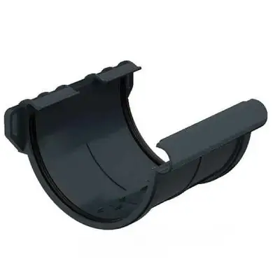 Муфта желоба Galeco PVC  система 90/50 RAL 7021 Графитовый