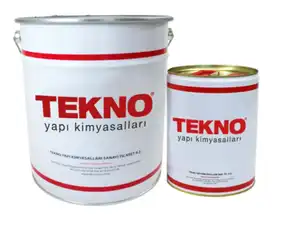 Эпоксидная краска для бетонных полов TEKNO Teknobond 600 Комплект (А+В) 20 кг, светло-серый (RAL 7001)