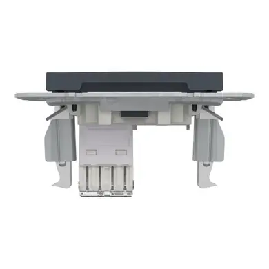 Розетка Schneider Electric комп. RJ-45 кат.6 UTP внутр. "ASFORA" без рамки антрацит (C3) 