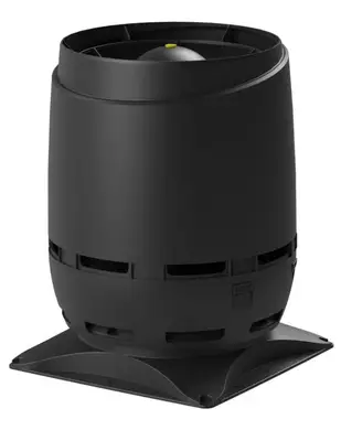 Вентилятор VILPE FLOW Еco 200S 400x400, чорний
