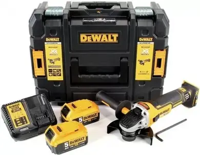 Шлифмашина угловая аккумуляторная DeWALT DCG405 NT (без акумулятора и ЗП)